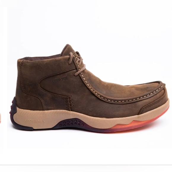 NEW!Cody James Men's Casual Driver Work Boots - Composite Toe (11D)